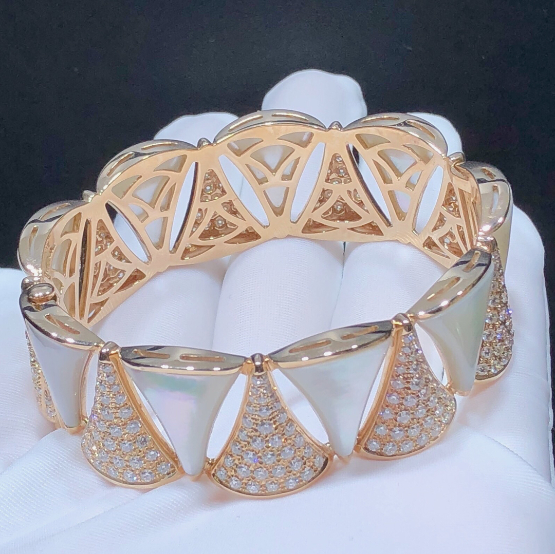 bvlgari mother of pearl bracelet price